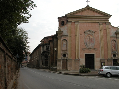 La chiesa di Santa Croce.
